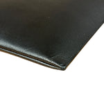 Yves Saint Laurent Black Grain De Poudre Zipped Tablet Holder