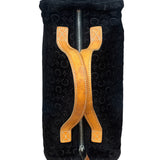 Celine Black Macadam Velour Handbag
