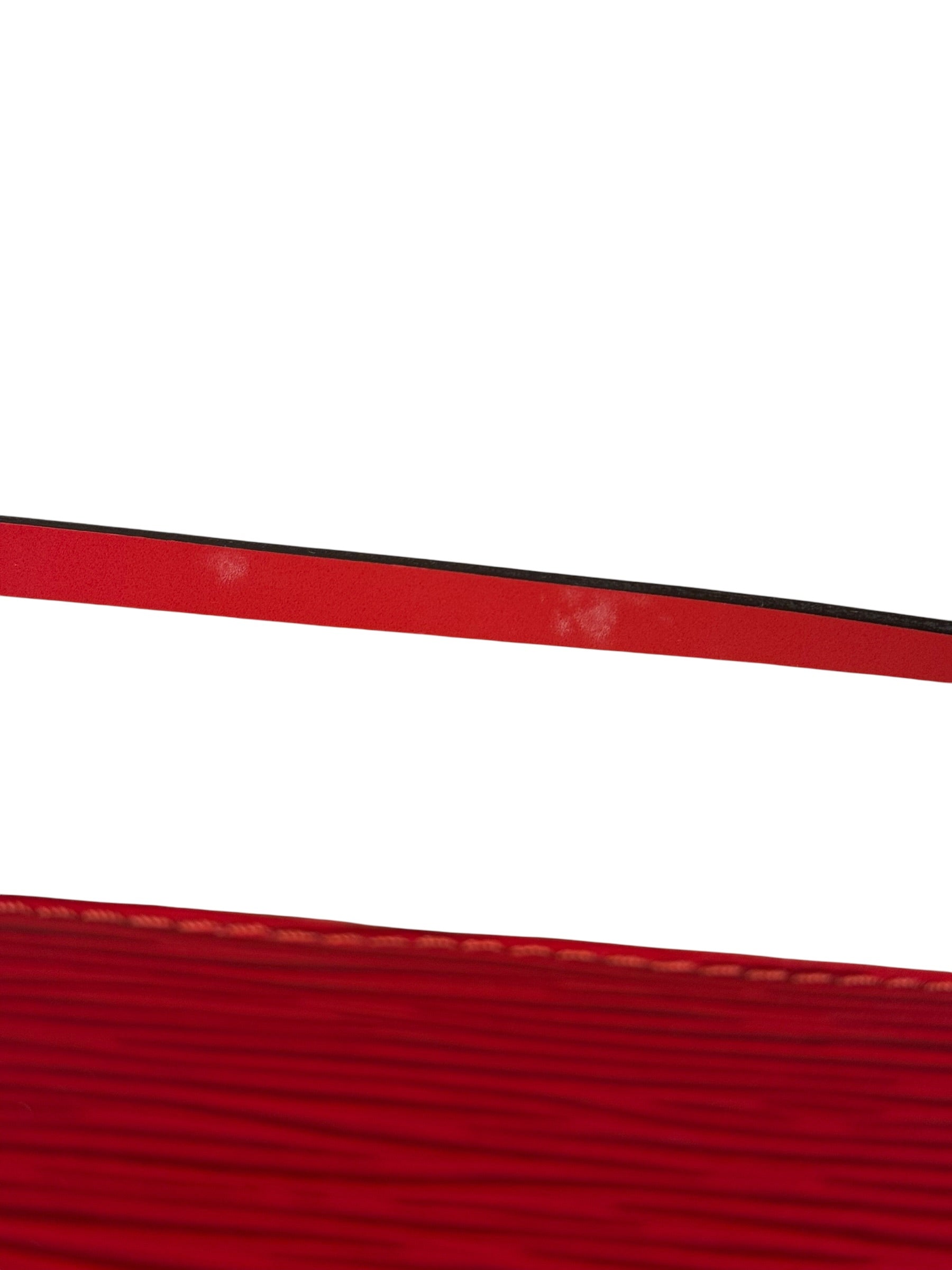 Louis Vuitton Red Epi Pochette