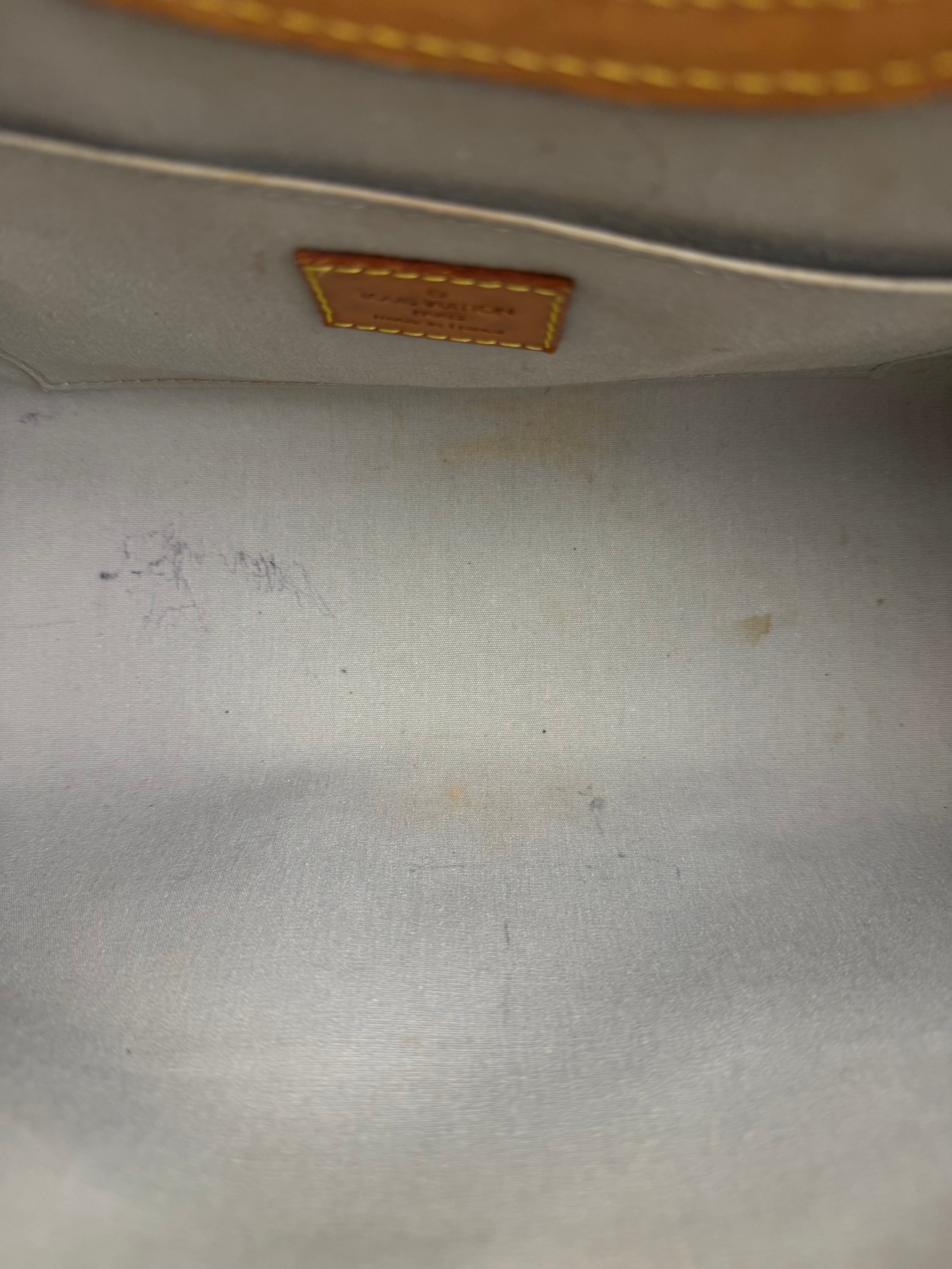 Louis Vuitton Yellow Monogram Vernis Roxbury Drive 2Way Handbag