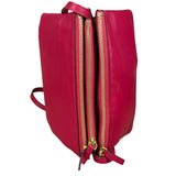 Celine Pink Leather Trio Crossbody Bag