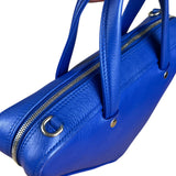 Balenciaga Royal Blue Leather Triangle 2Way Bag