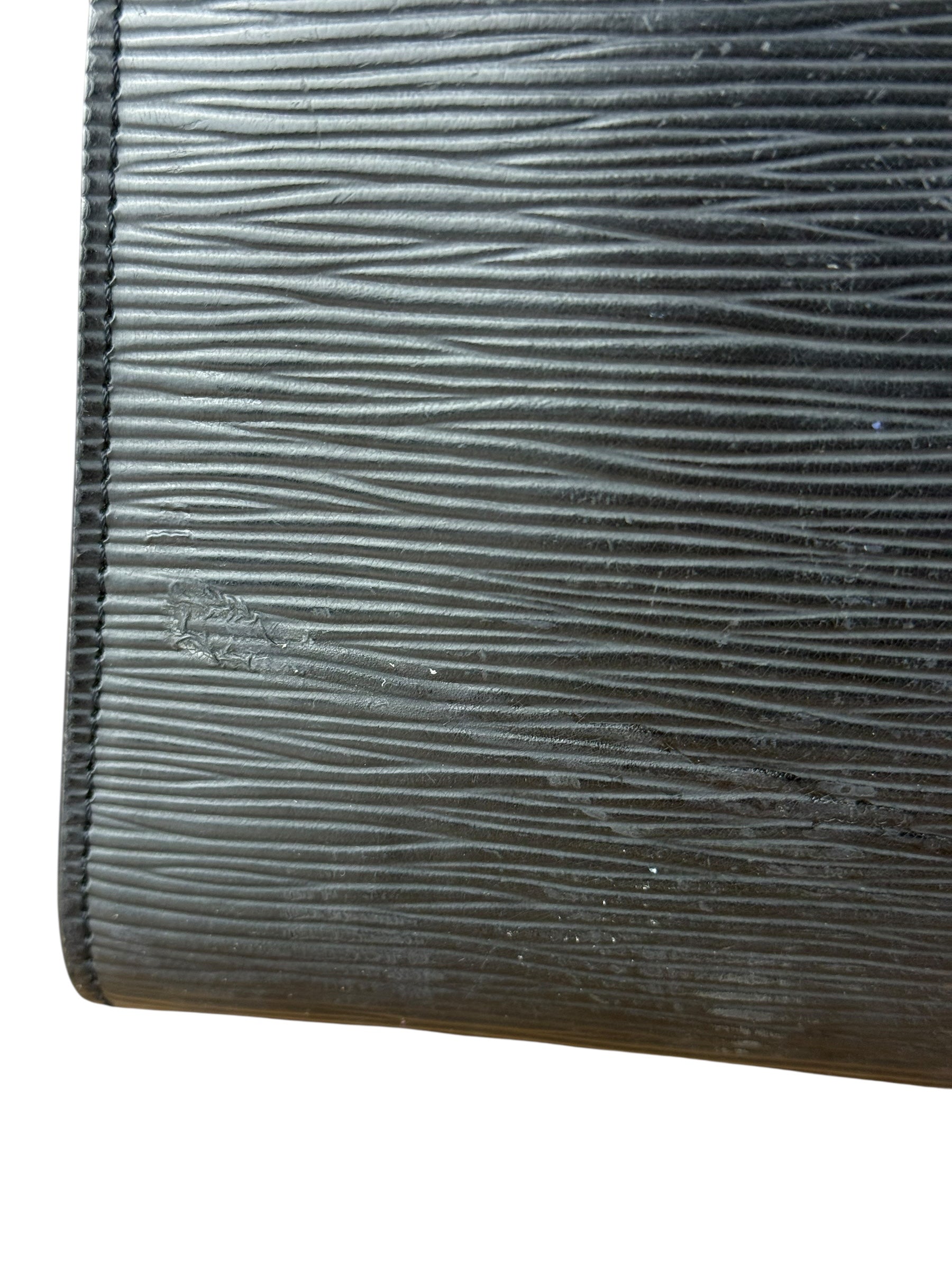 Louis Vuitton Black Epi Pochette