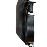Gucci Black Leather Silhouette Hobo Bag