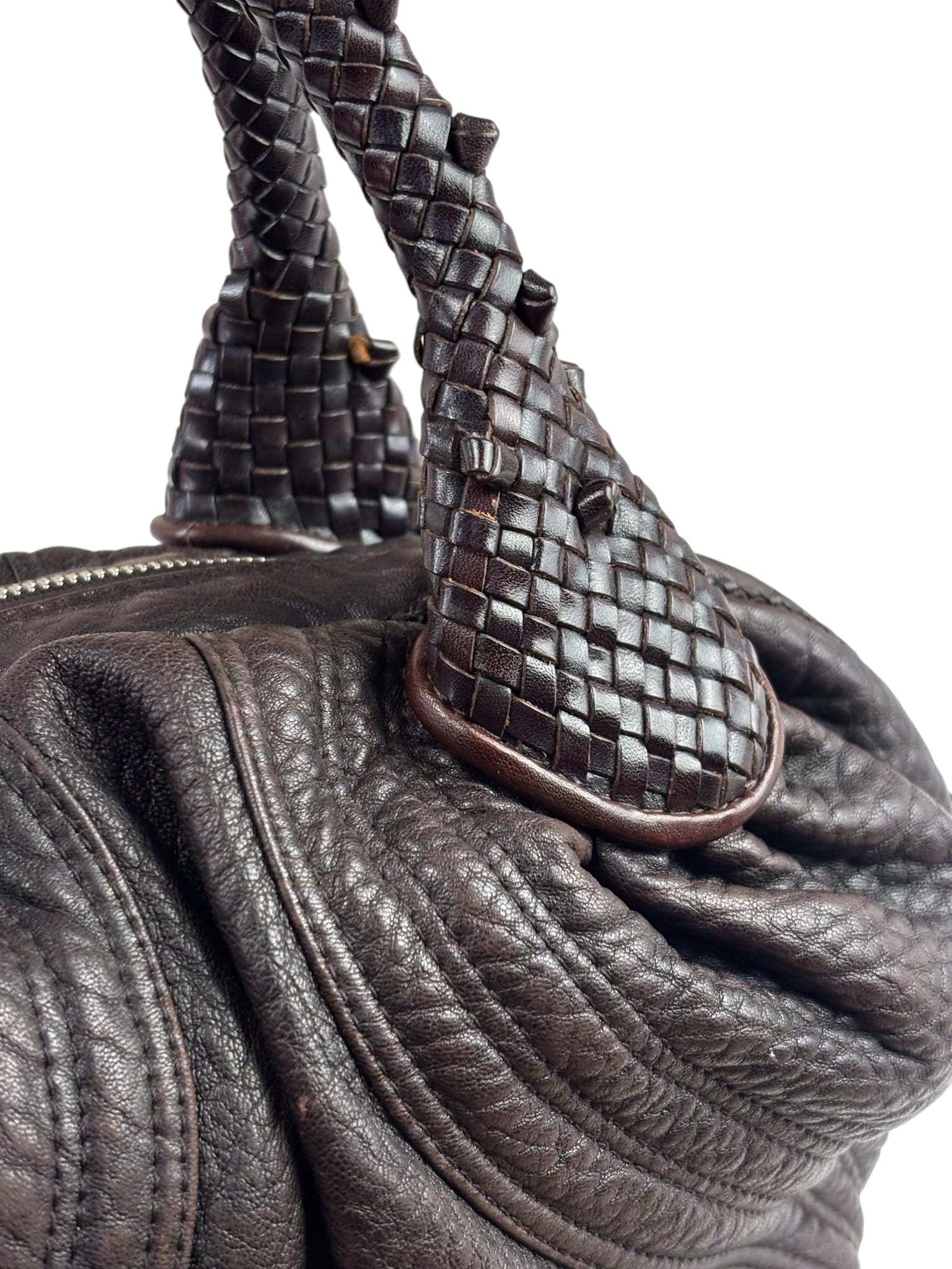 Fendi Vintage Brown Small Spy Bag