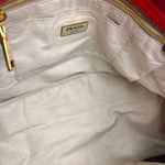Prada Cabas Printed Canapa Tote