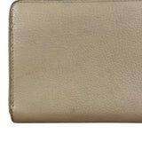 Balenciaga Beige Moto Zippy Wallet