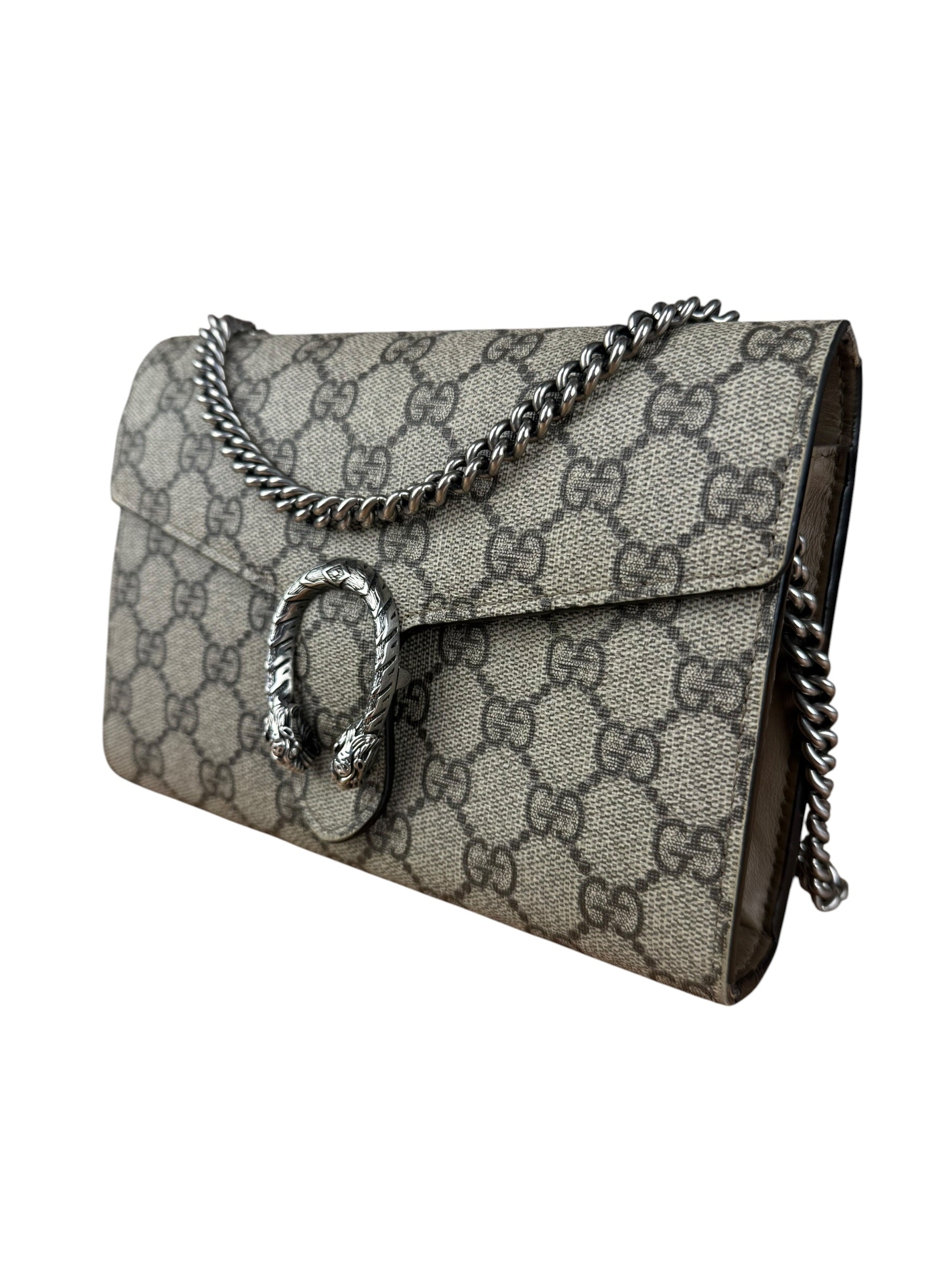 Gucci GG Supreme Canvas Dionysus Wallet Crossbody