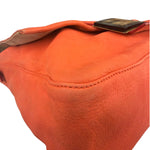 Fendi Vintage Peachy Suede/Leather Forever Flap Mamma Baguette