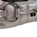 Gucci Escape Pink Leather Horsebit Shoulder Bag