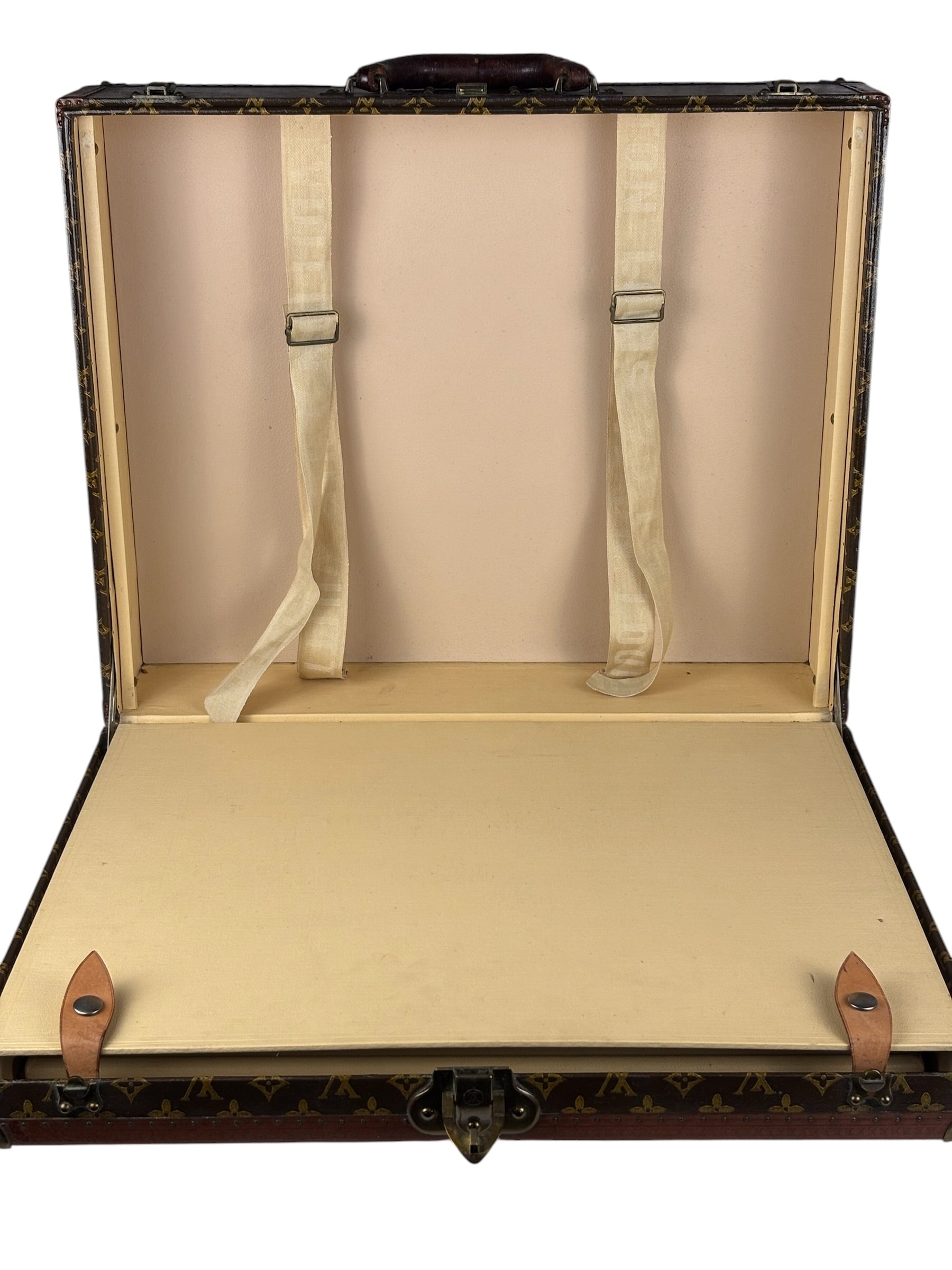 Louis Vuitton Vintage Monogram Hard Case Luggage Trunk