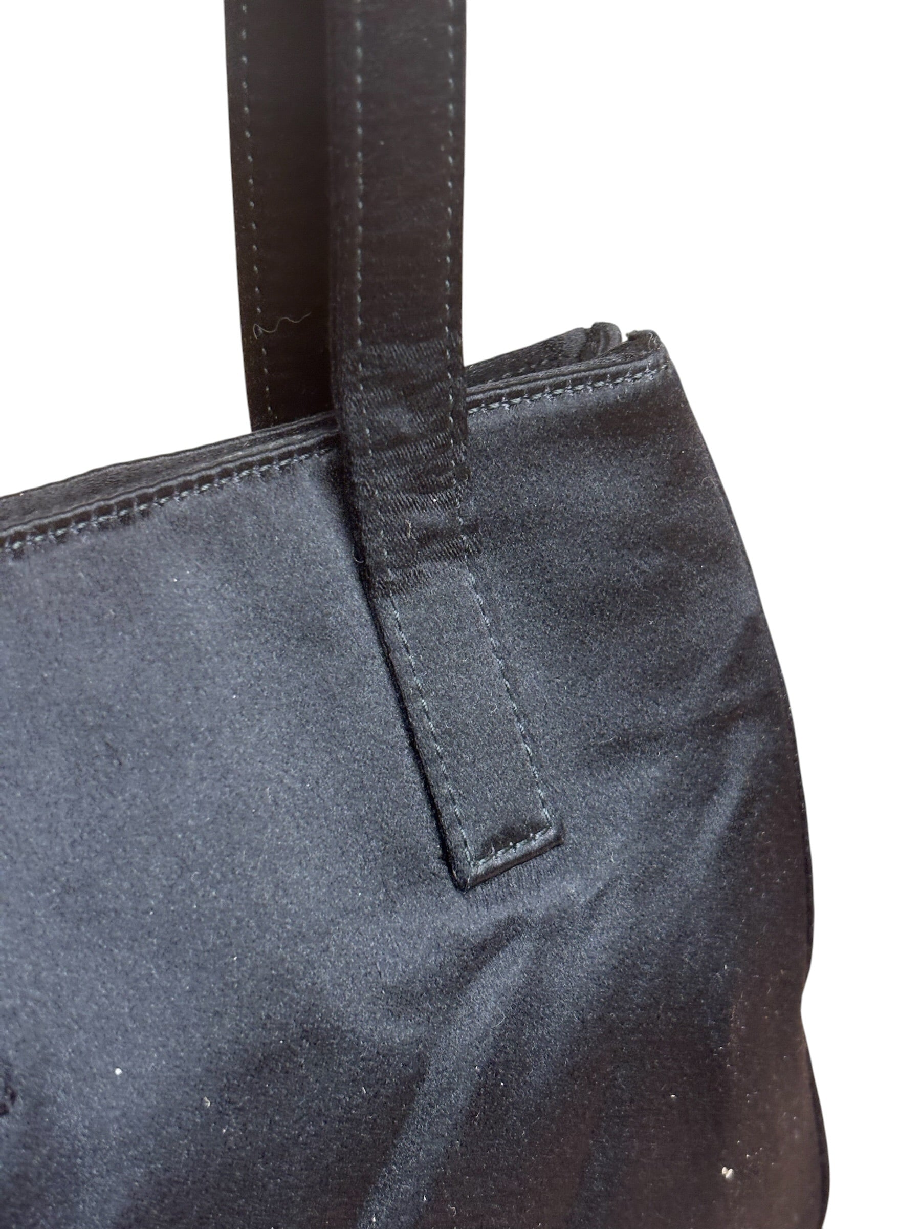 Gucci Vintage Satin Mini Evening Tote