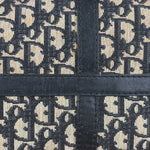 Christian Dior Vintage Navy Trotter Boston Bag