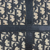 Christian Dior Vintage Navy Trotter Boston Bag