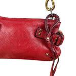 Chloe Red Leather Mini Paddington Pochette