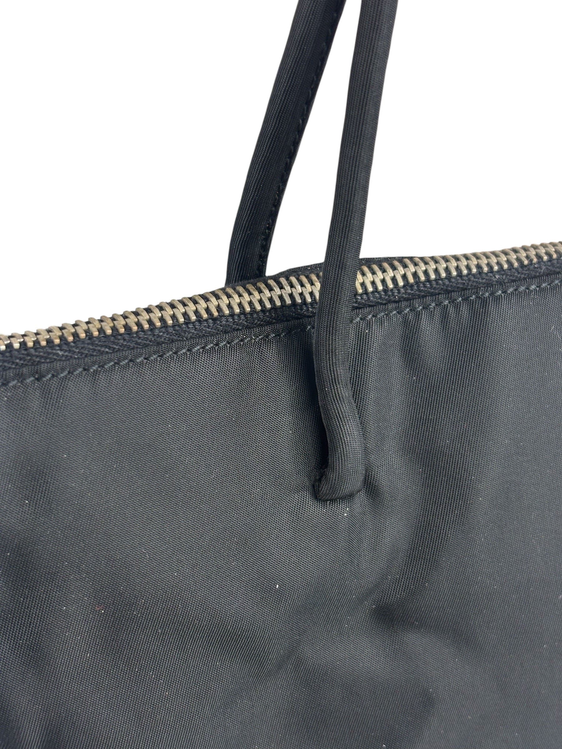Prada Black Tessuto Nero Nylon Tote/Shoulder Bag