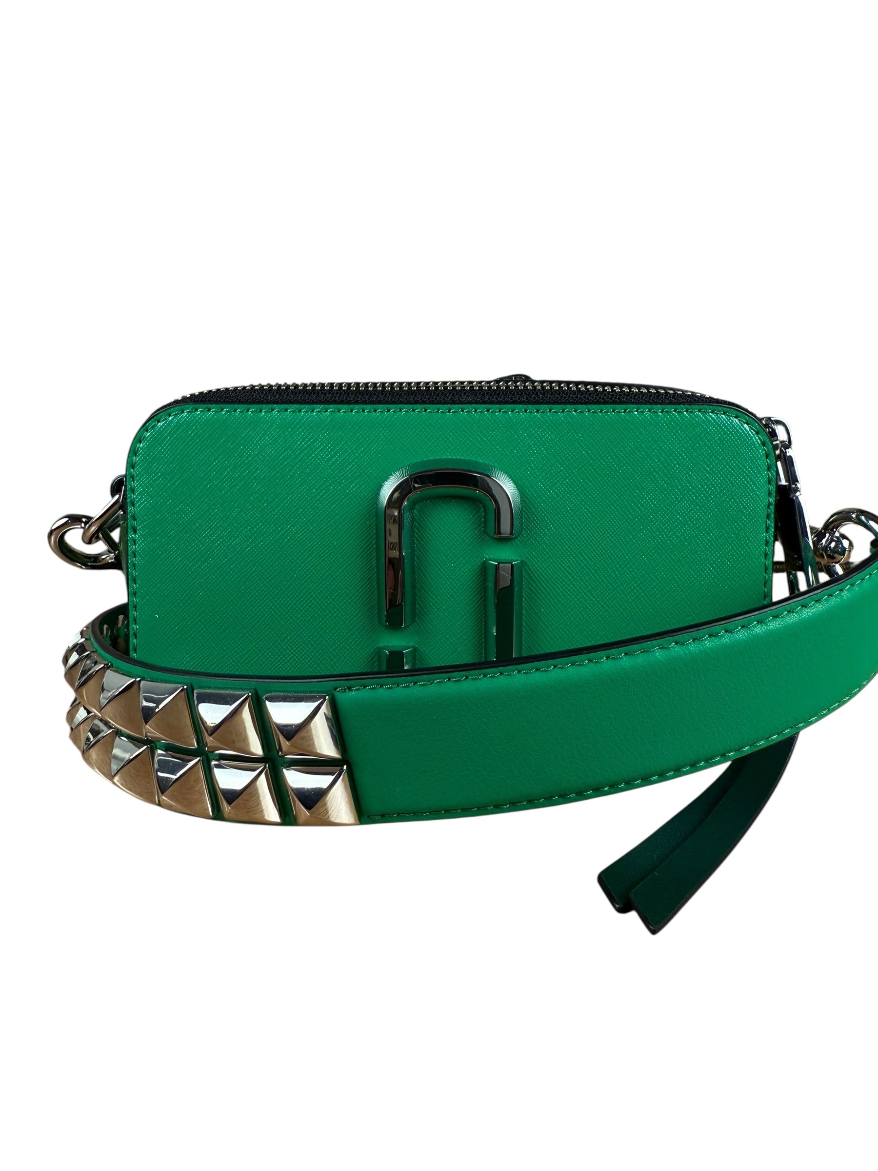 Marc Jacobs Green Camera Crossbody Bag