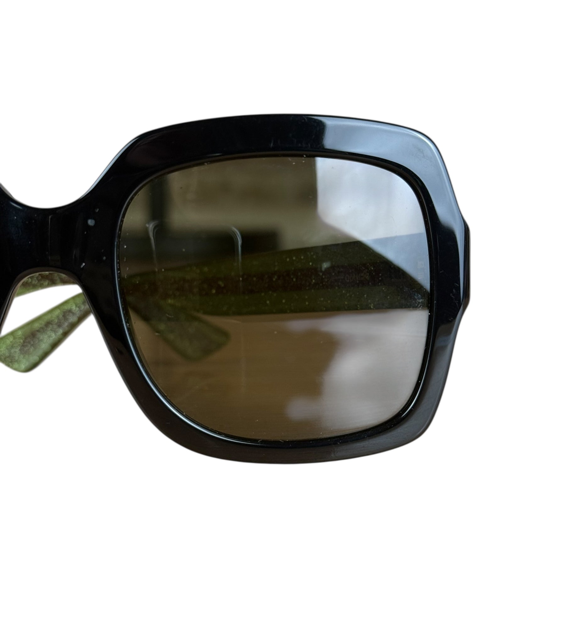 Gucci Large Black Frame Sunglasses