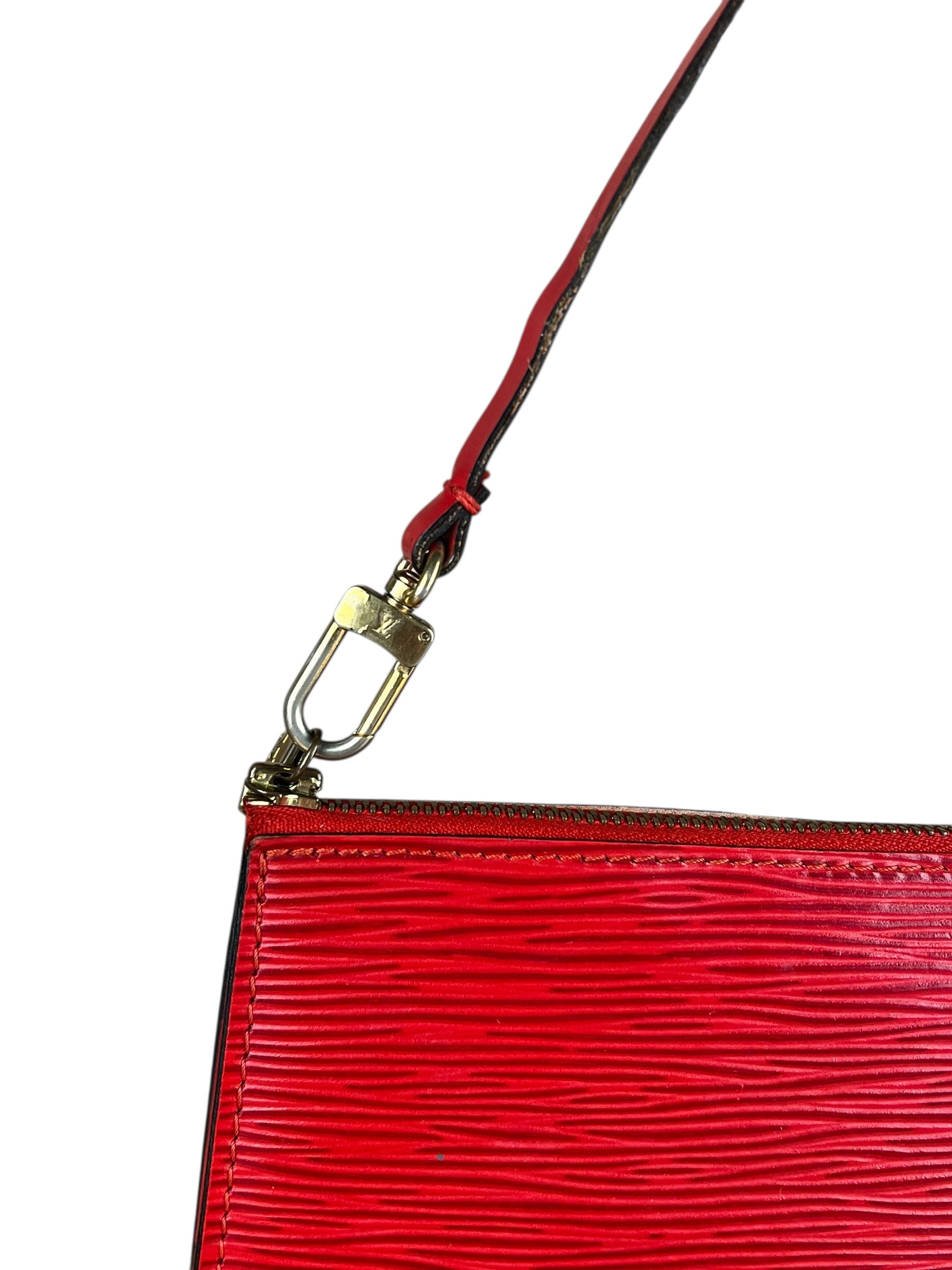 Louis Vuitton Red Epi Pochette