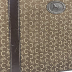 Celine Vintage Macadam Canvas Travel Bag