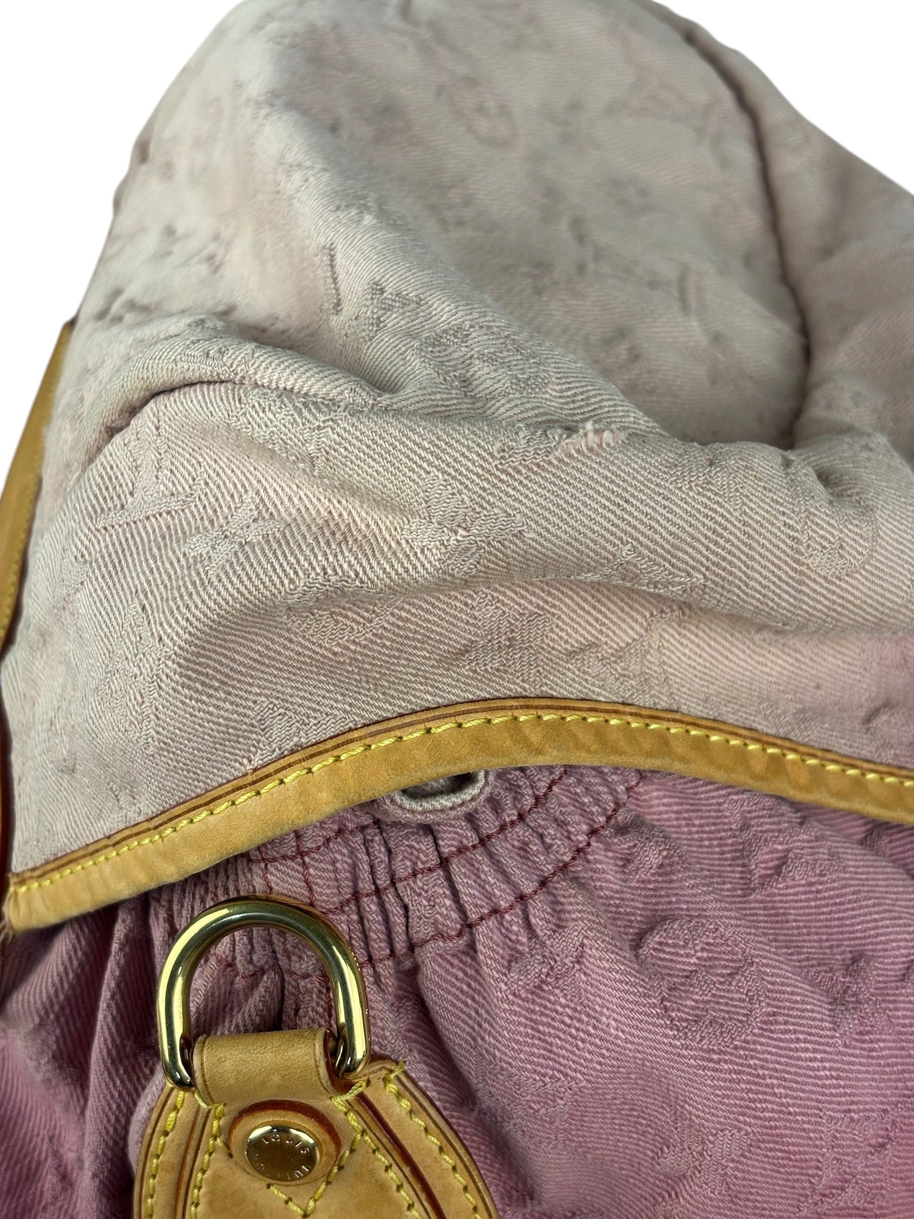 Louis Vuitton Bicolor Denim Monogram Sunshine Crossbody Bag