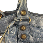 Balenciaga Light Blue Arena Leather Classic Le City