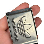 Balenciaga X Adidas Black Canvas Belt