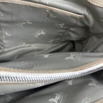 Celine Vintage Ivory Leather Boogie Handbag