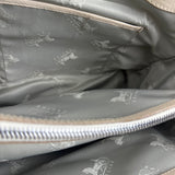 Celine Vintage Ivory Leather Boogie Handbag