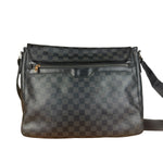 Louis Vuitton Leather Daniel Damier Graphite Messenger Bag