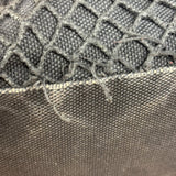 Chanel Vintage Canvas & Leather Chocolate Bar Fold-Over Tote Bag