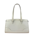 Louis Vuitton White Epi Madeleine PM Handbag