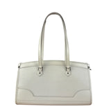 Louis Vuitton White Epi Madeleine PM Handbag