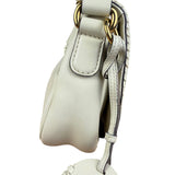 Gucci Limited Edition White Leather Marrakech Satchel Shoulder Bag