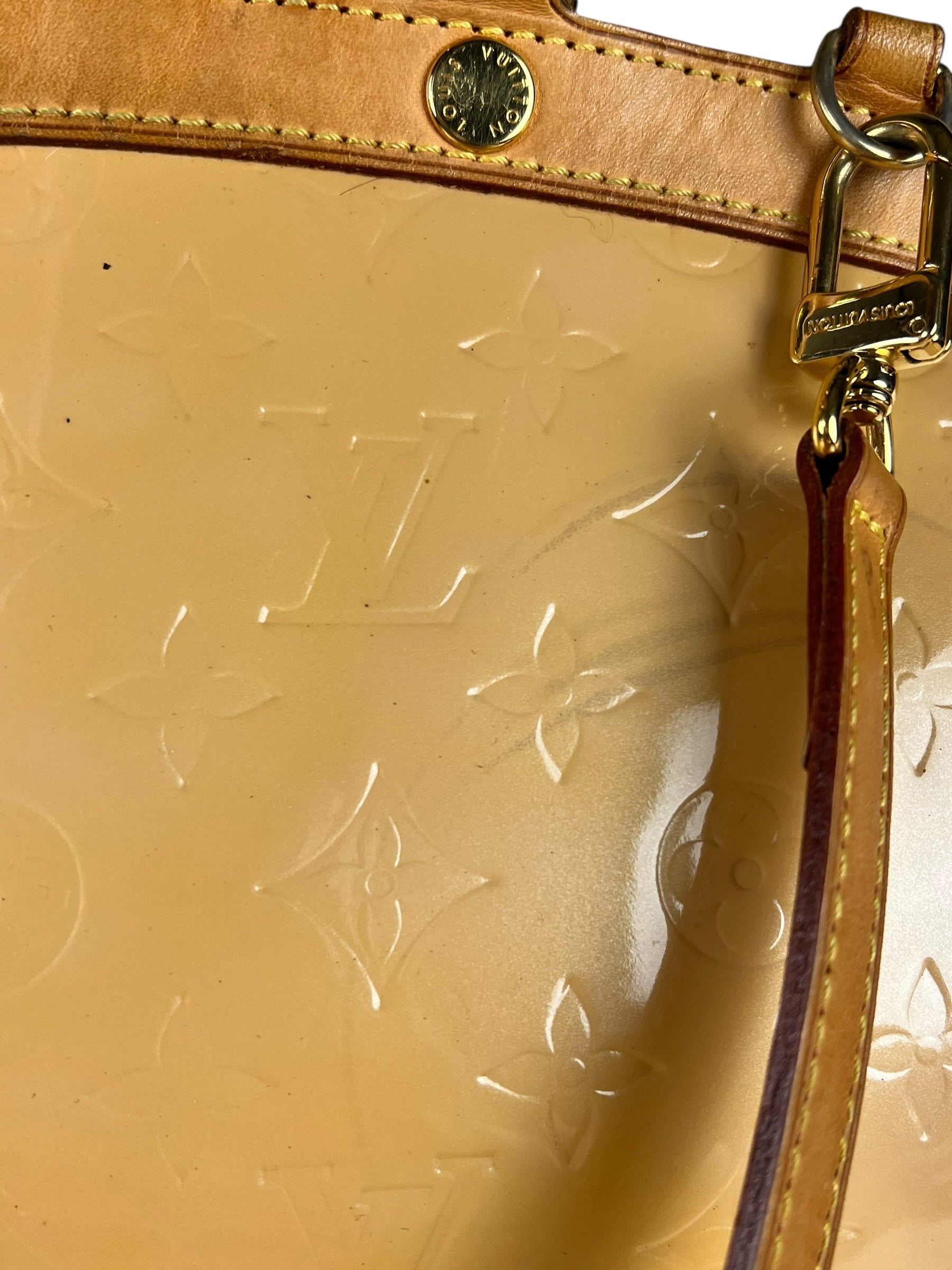 Louis Vuitton Monogram Vernis Brea MM 2-Way Bag