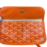 Goyard Saint Louis Orange Leather Tote Bag
