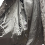 Vintage Black Mink Fur Coat