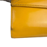 Loewe Vintage Yellow Leather Bifold Wallet