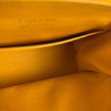 Goyard Mini Goyardine Soft Saigon Top Handle Bag Yellow
