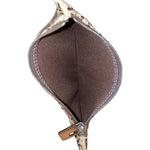Fendi Vintage Beige Canvas Zucca Shoulder Tote