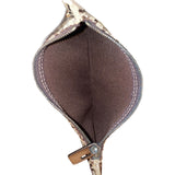 Fendi Vintage Beige Canvas Zucca Shoulder Tote