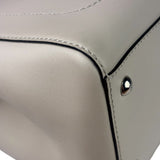 Fendi Cream Leather Latte Two-Way Bag