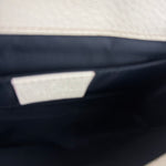 Gucci GG White Coated Canvas Sherry Line Belt Bag