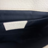Gucci GG White Coated Canvas Sherry Line Belt Bag