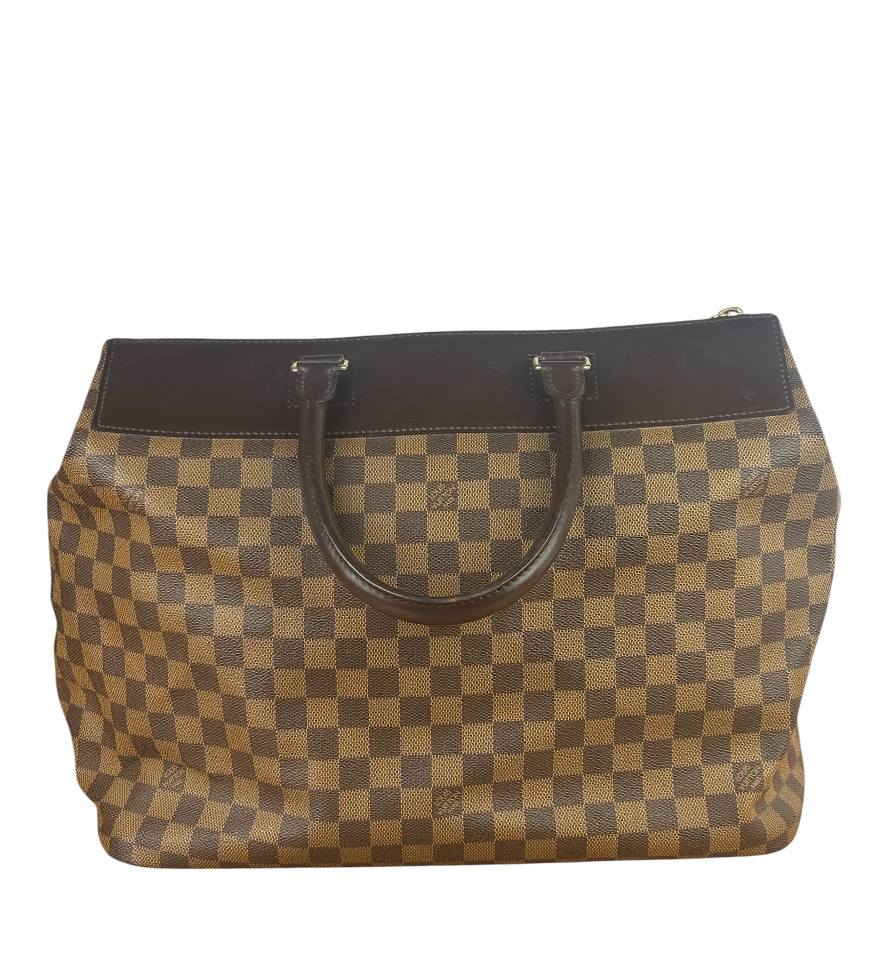 Louis Vuitton Damier Ebene Greenwich Travel Handbag GM