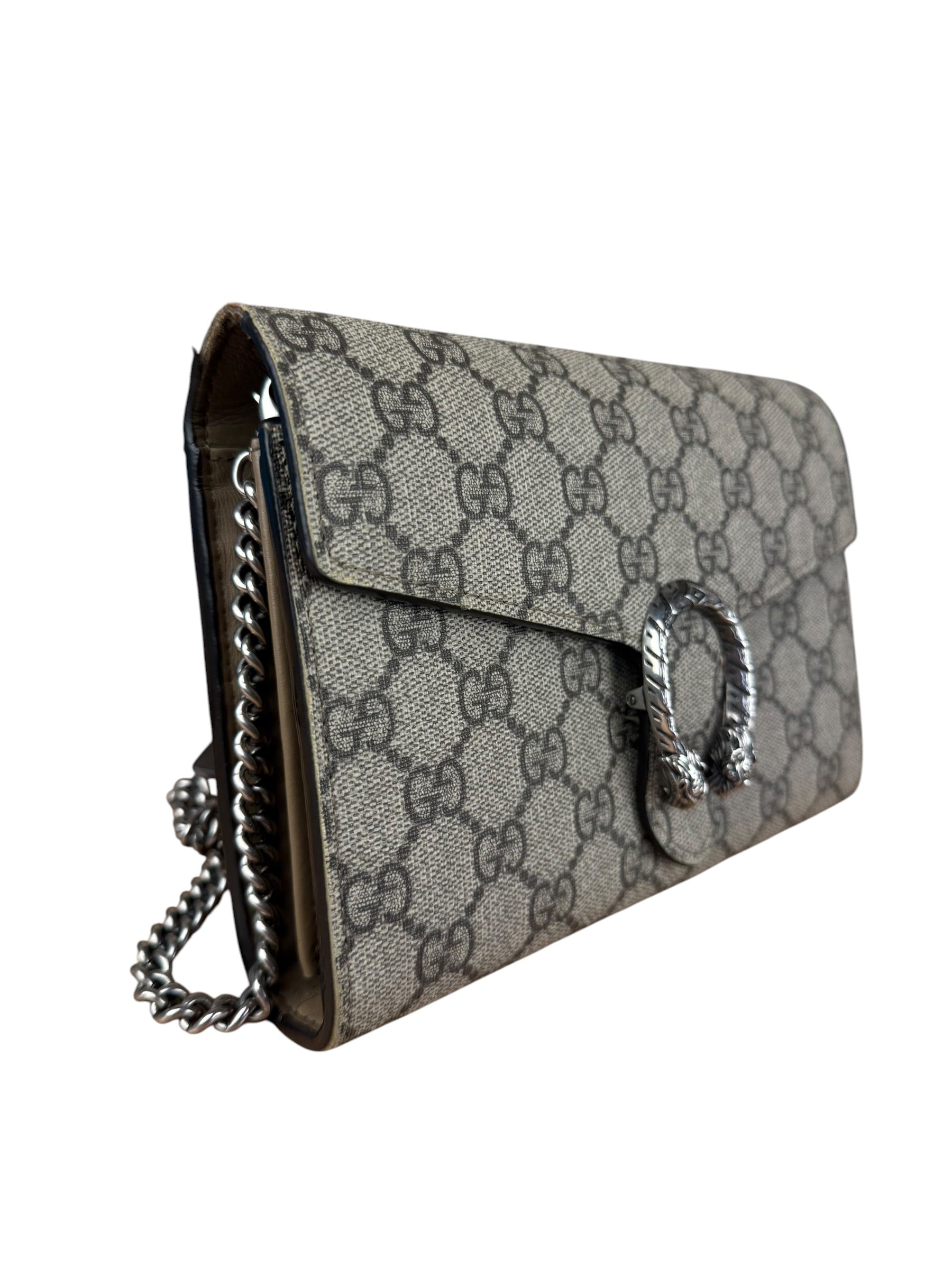 Gucci GG Supreme Canvas Dionysus Wallet Crossbody