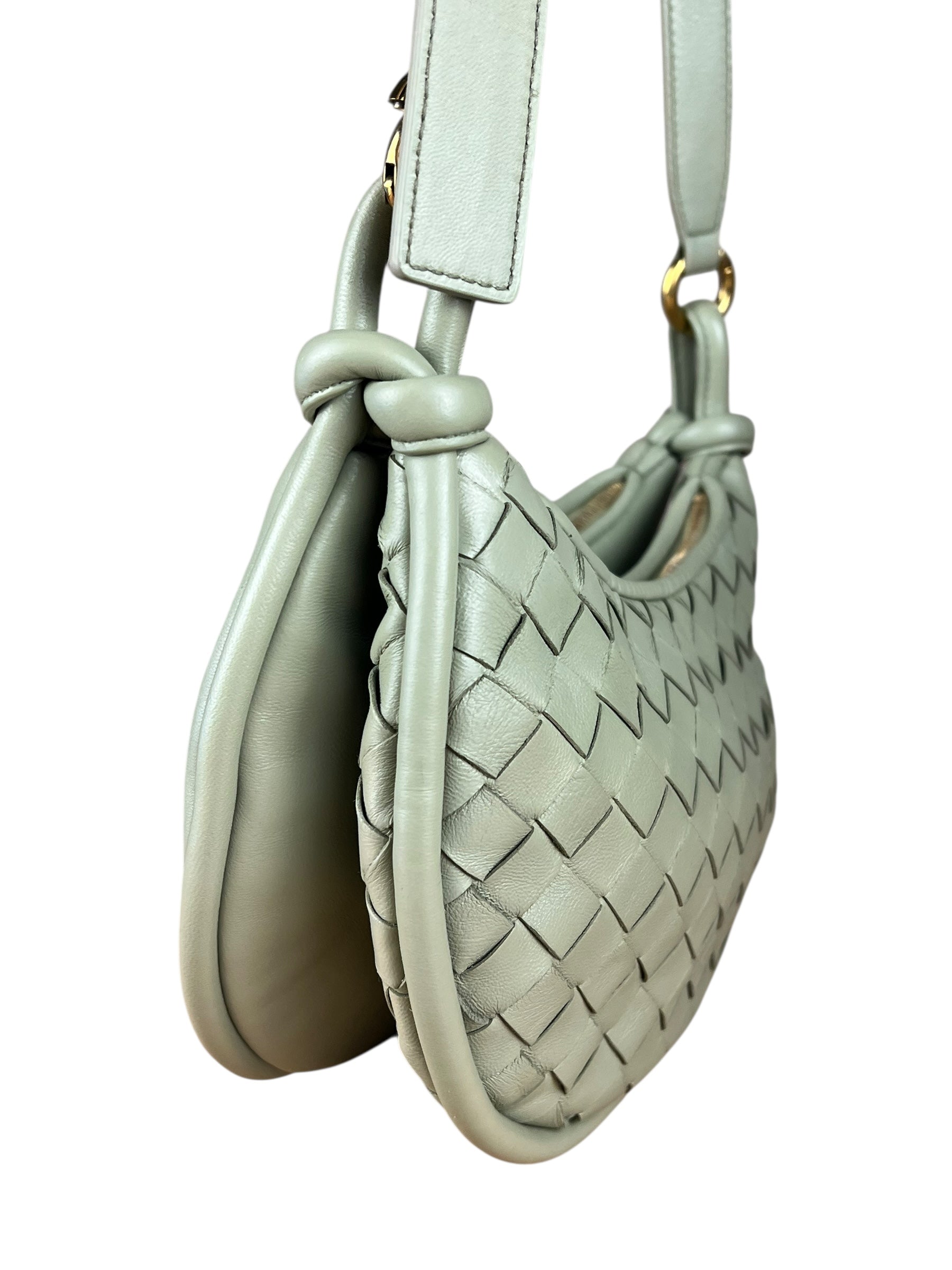 Bottega Veneta Intercciato Gemilli Shoulder Bag