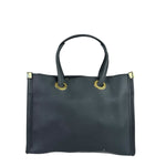 Fendi Black Rubber Mini Shoppers Tote