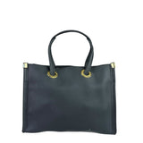 Fendi Black Rubber Mini Shoppers Tote