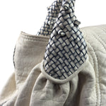 Fendi Vintage White Nappa Leather Spy Shoulder Bag
